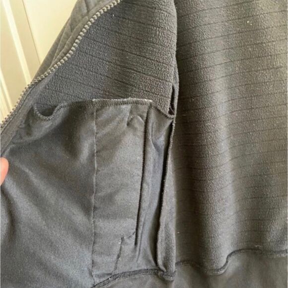 Columbia black hooded LIGHTWEIGHT zip up SMALL - Picture 6 of 8